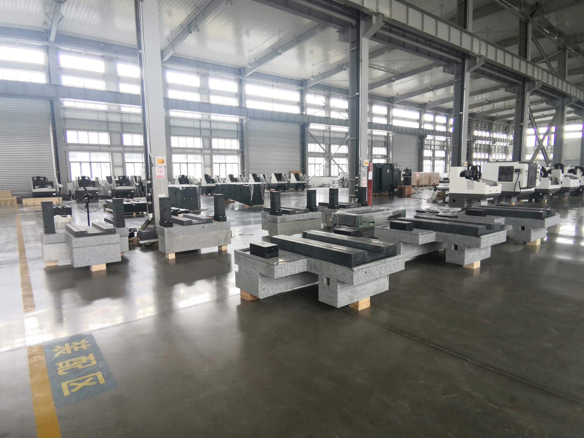 花崗巖床身濟南青加工臺面